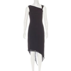 David Meister Asymmetric Sheath Knotted Shoulder